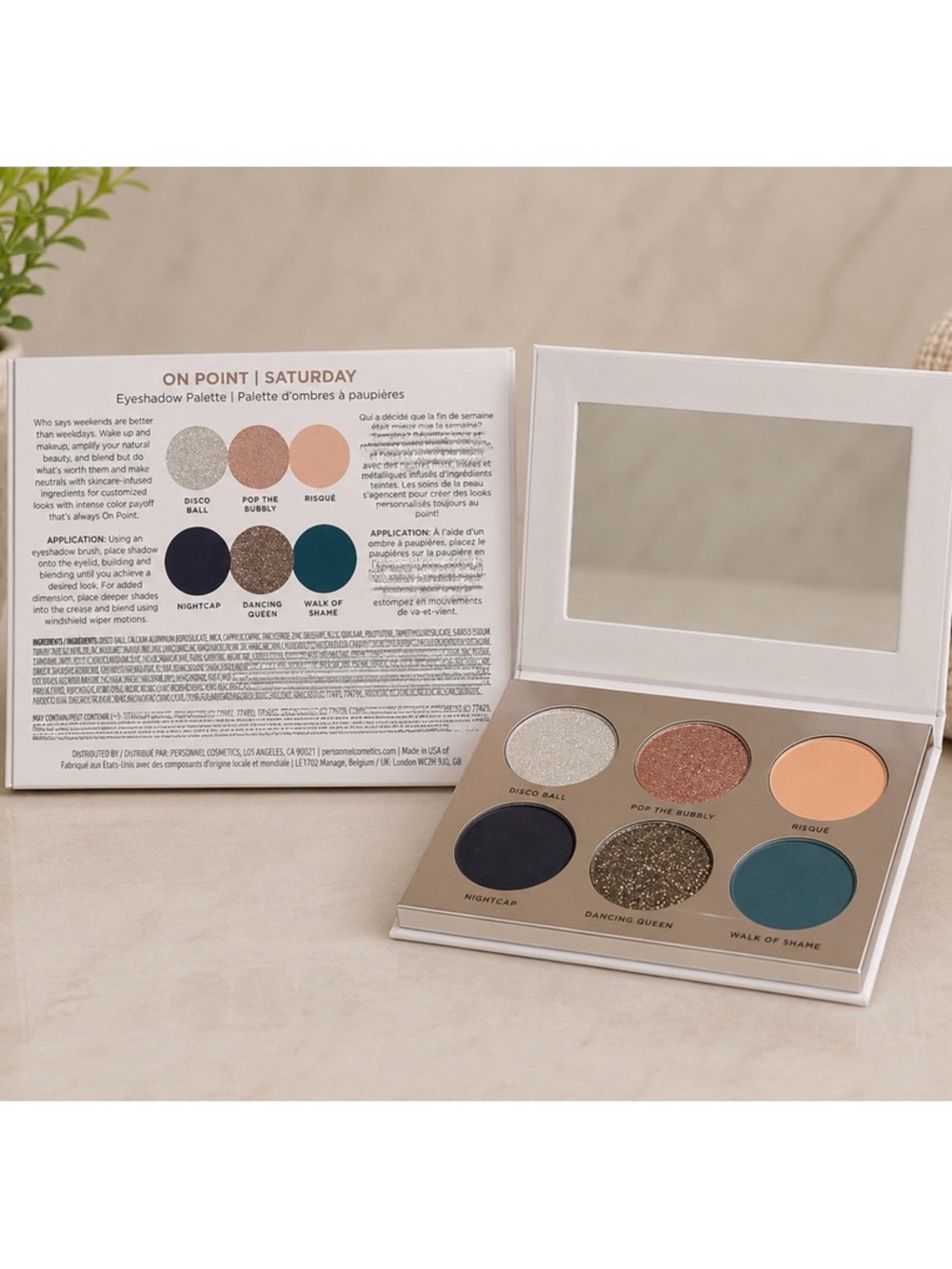 PÜR On Point Saturday Eyeshadow Palette - New In Box